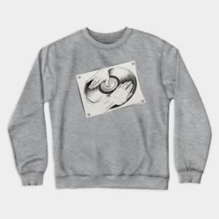 DJ Escher - Spinning Hands Crewneck Sweatshirt